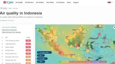 Daftar 35 Daerah Kualitas Udara Tidak Sehat dan Bahaya akibat Karhutla, 113 Ribu Warga Terkena ISPA