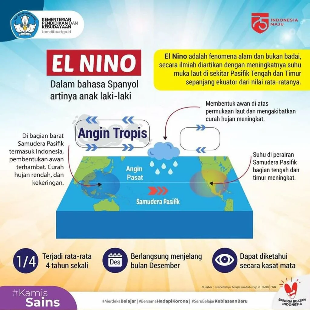 El Niño Diprediksi Lebih Kuat, Picu Cuaca Ekstrem dan Krisis Pangan Global