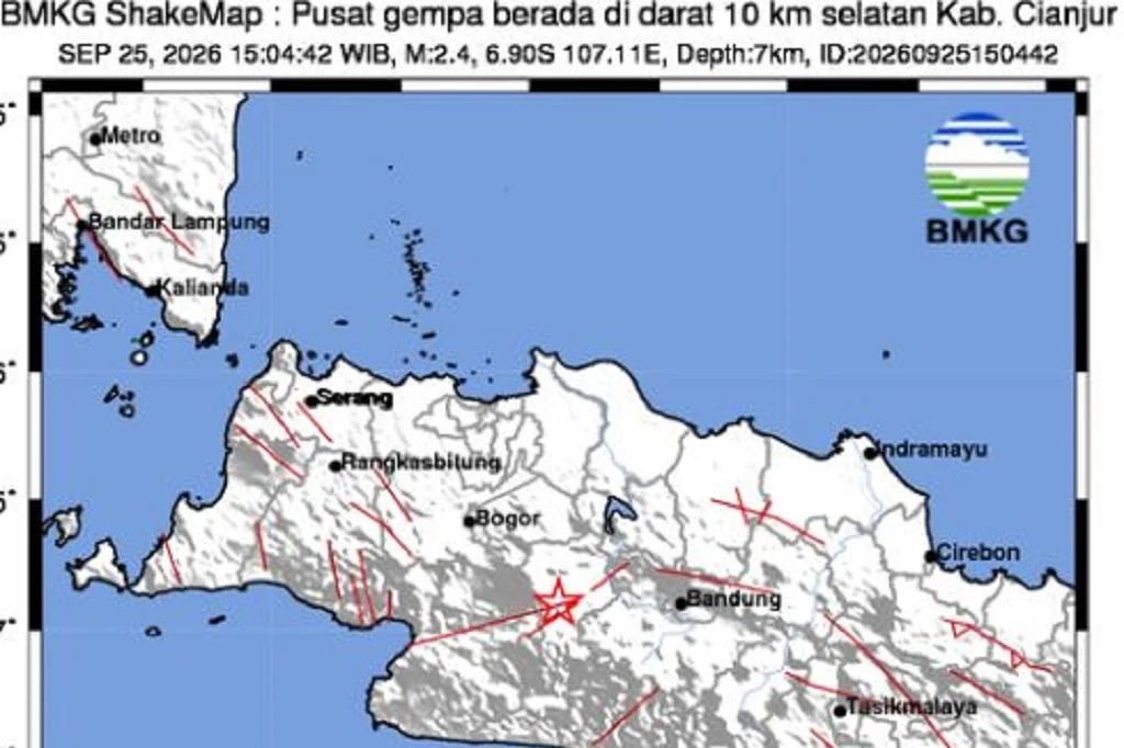 Gempa Terkini di Pantai Selatan Sukabumi, Kedalaman 17 Km, Warga Diminta Waspada