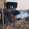 Kebakaran Pasar Mobil Kemayoran Hanguskan Kios Sparepart Mobil Mewah, Diduga Korsleting Listrik