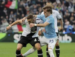 Lazio Comeback 2-1 di Markas Udinese, Puncaki Klasemen Serie A