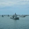 Naval Parade di Teluk Jakarta Diikuti 102 KRI, Garibaldi Tampil Perdana