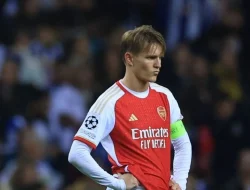 Odegaard Jadi Penentu, Arsenal Tekuk Napoli 1-0 di Liga Champions