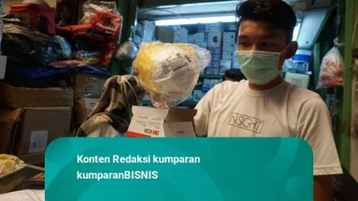 Stok Masker KN95 Ludes di Pasar Pramuka akibat Erupsi Anak Krakatau, BPS Klarifikasi Isu Desil