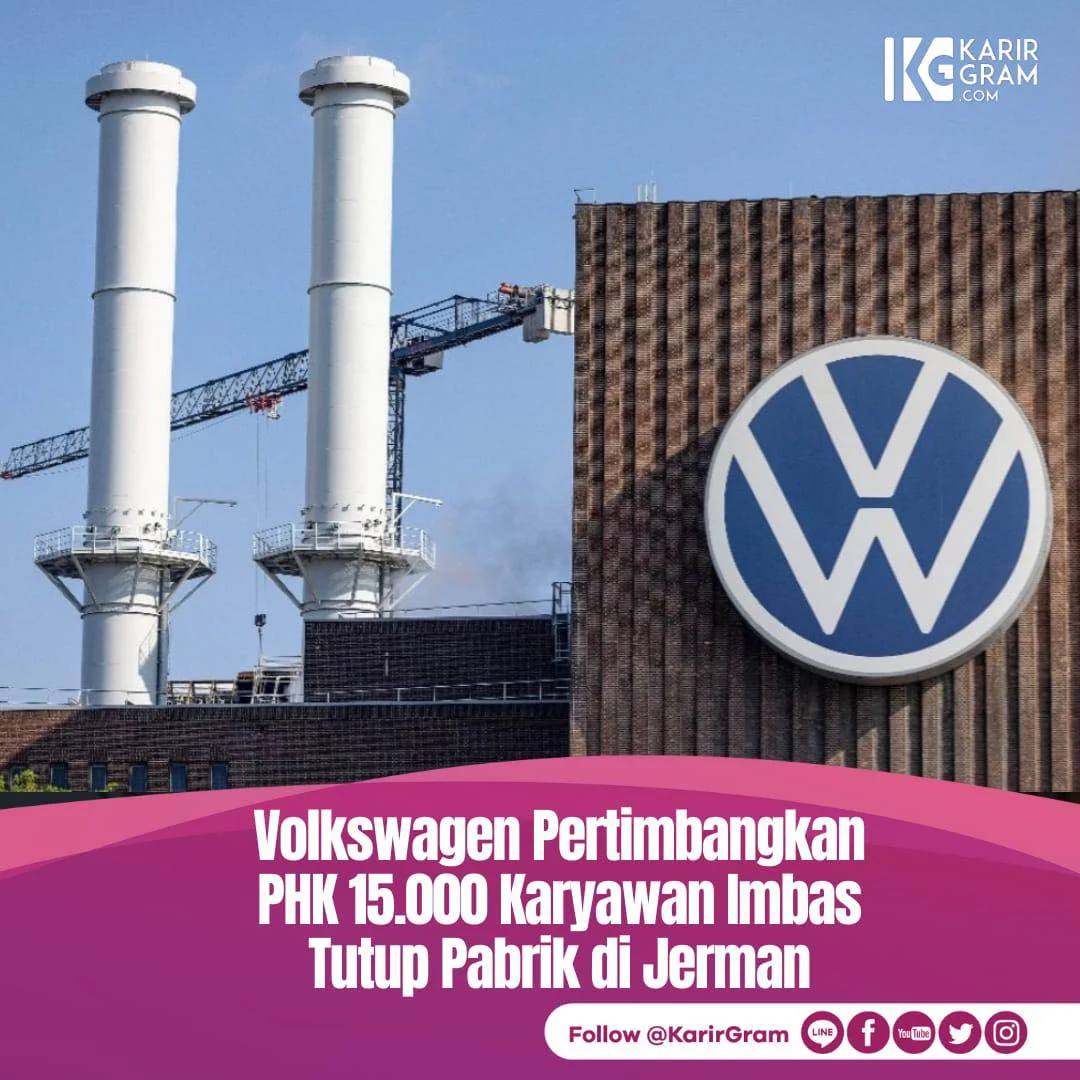 VW Group Pangkas 50 Persen Model Mobil dan PHK 50 Ribu Karyawan, Saham Tersingkir dari Euro Stoxx 50