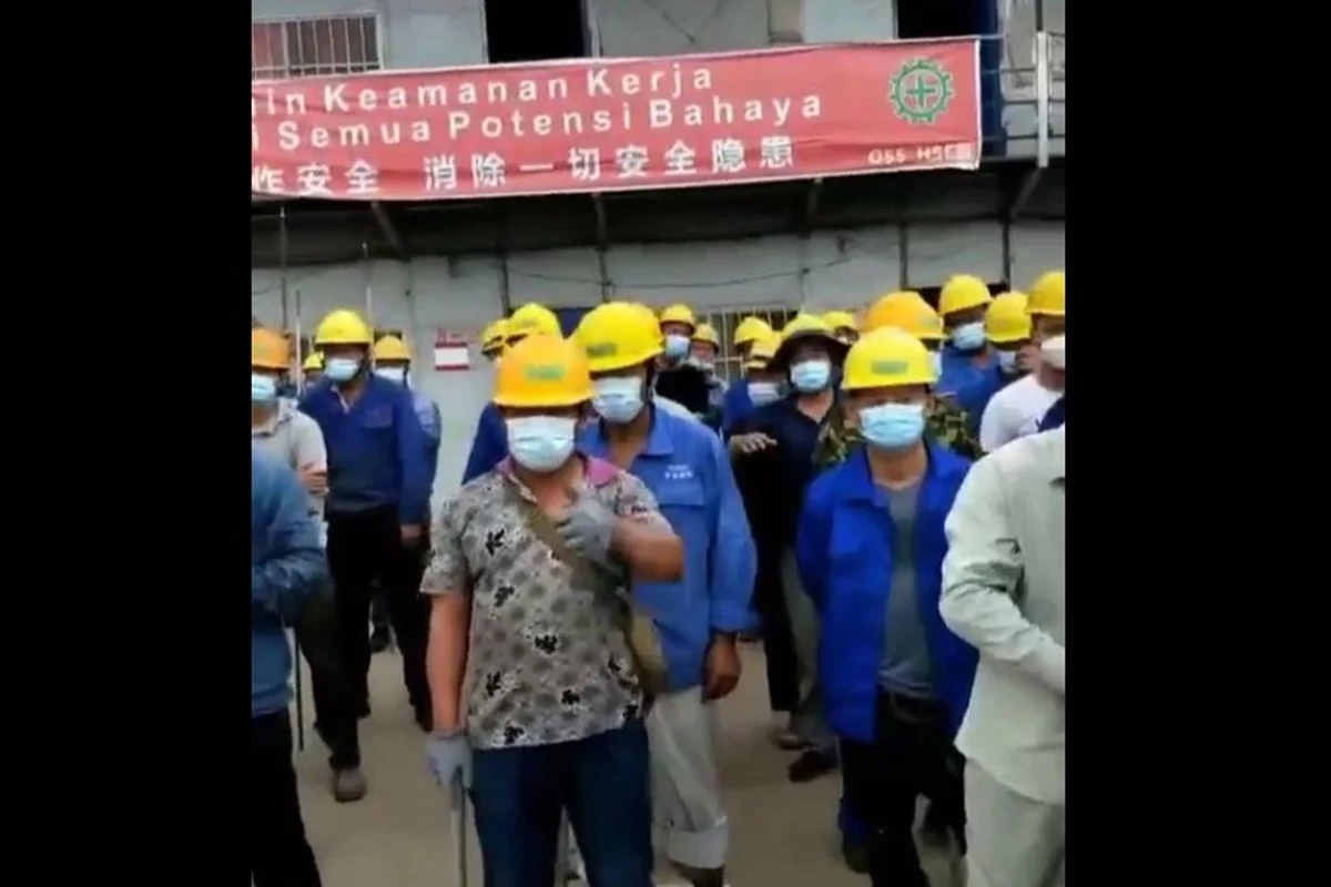 75 WNA Dievakuasi ke Polda Sulteng Usai Bentrok di Morowali, 53 TKA China Masih Diperiksa