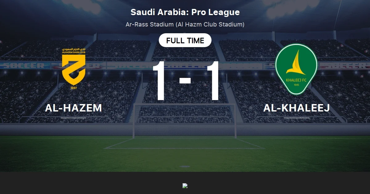 Al Khaleej vs Al Hazm Berakhir 4-2, Musa Barrow Cs Amankan Poin Penuh di Kandang