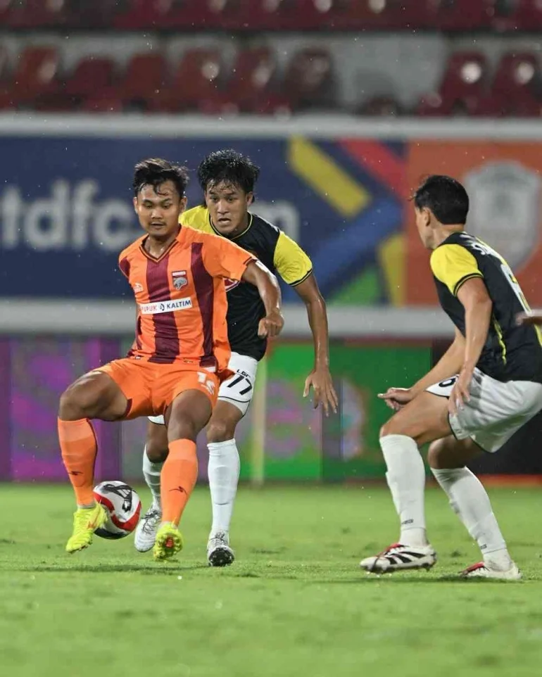 Amar Brkic Jadi Penutup Kemenangan Dramatis Borneo FC atas Tainan City