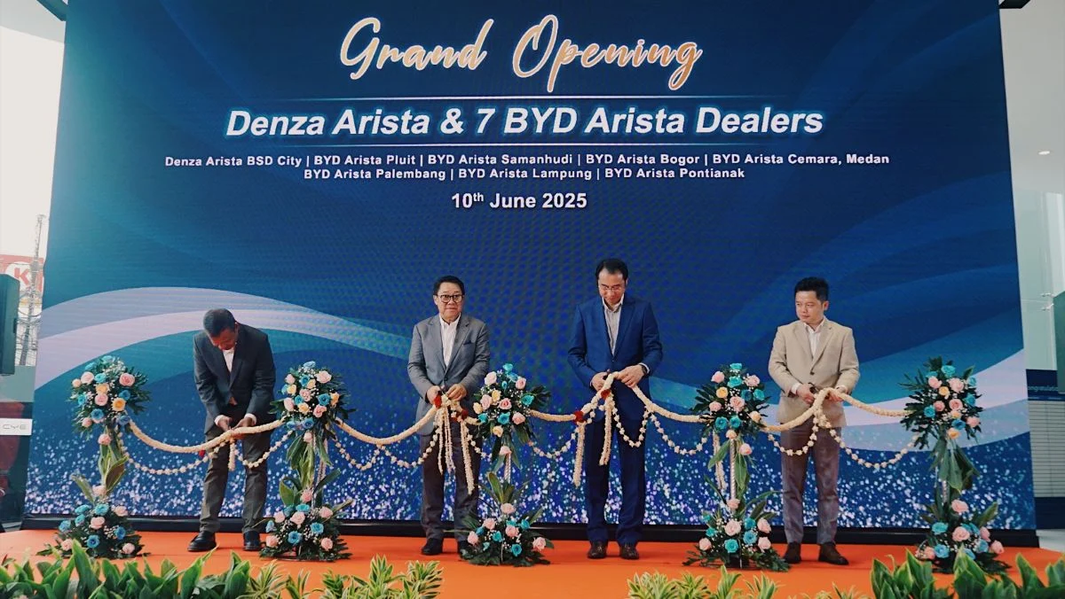 Arista Group Buka 20 Diler BYD dan Danza Sekaligus, Ini Sebarannya