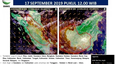 Asap Karhutla Terdeteksi di Atmosfer Jakarta, BMKG dan Pemprov DKI Imbau Warga Waspada