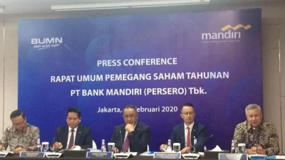 Bank Mandiri Tebar Dividen Interim Rp6,16 Triliun Bertepatan HUT ke-28