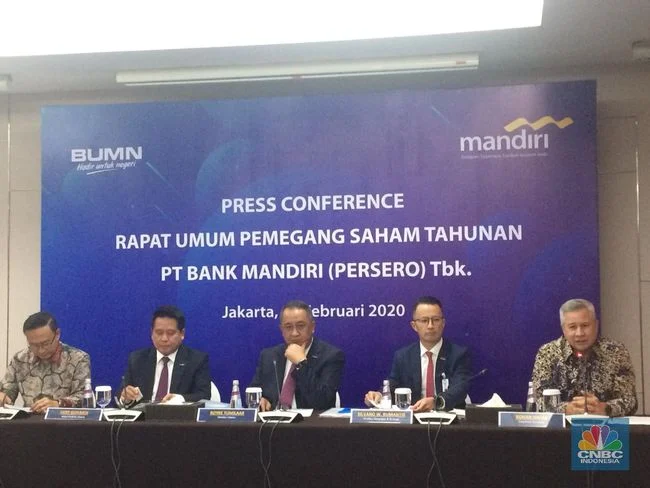 Bank Mandiri Tebar Dividen Interim Rp6,16 Triliun Bertepatan HUT ke-28