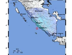 BMKG Catat Belum Ada Gempa Susulan usai Gempa M5,2 di Bengkulu