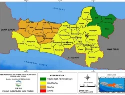 BMKG: Musim Hujan Mundur, Tujuh Kabupaten di Jateng Berstatus Awas Kekeringan
