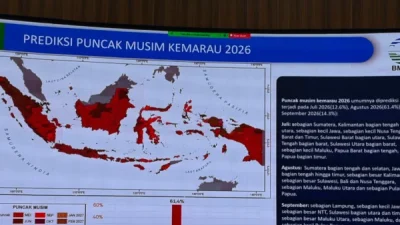 BMKG: Musim Kemarau Berlanjut hingga Oktober 2026, El Nino Sangat Kuat Tunda Musim Hujan