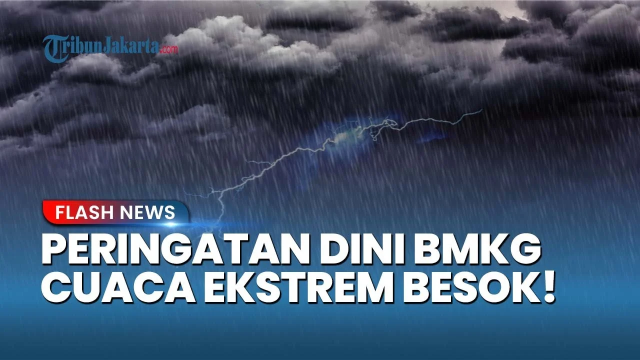 BMKG Peringatkan Cuaca Ekstrem 25 Oktober 2026, 4 Provinsi Berstatus Siaga