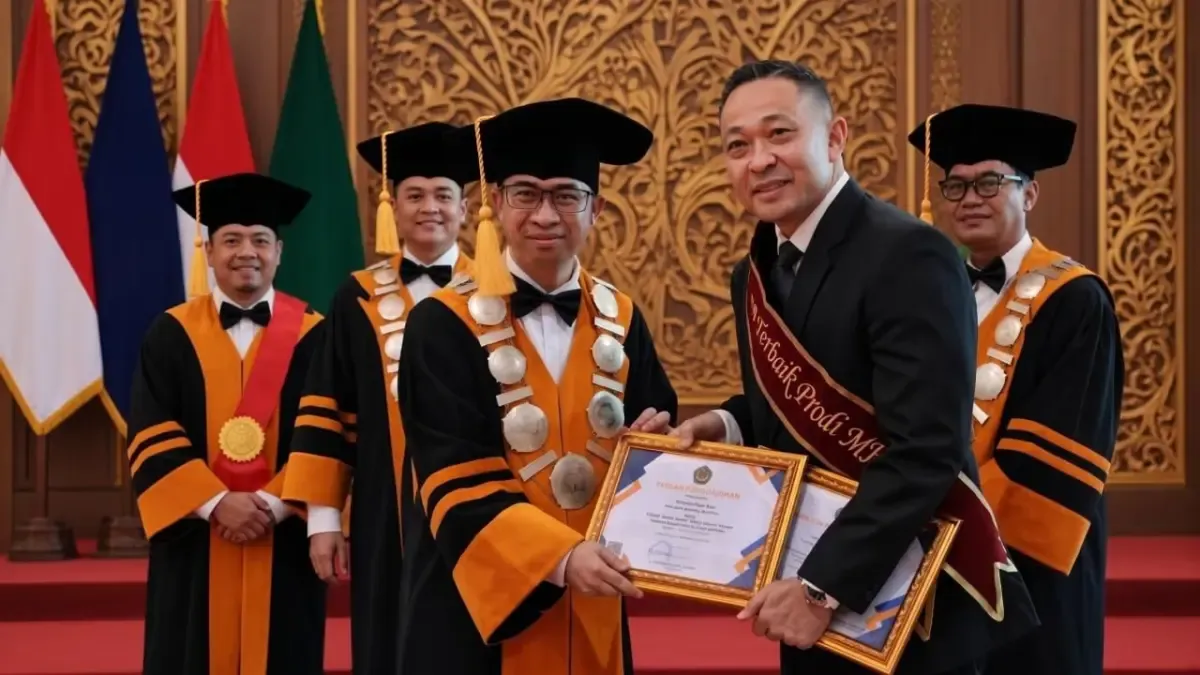 Brigjen TNI Iswan Nusi Raih Predikat Lulusan Terbaik Magister FISIP Unjani, Raih 2 Penghargaan
