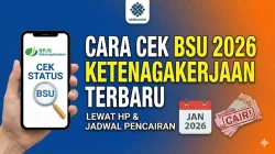 BSU Rp900 Ribu Cair Desember 2026, Cek Link BSU 2026 dan Syarat Penerimanya
