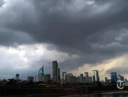 Cuaca Hari Ini: Jakarta Diprediksi Berawan, Potensi Hujan di Jaksel dan Jaktim