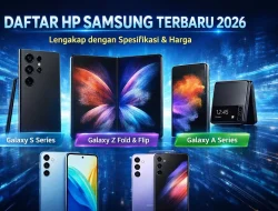 Daftar Harga HP Samsung Terbaru 2026: dari Rp1,5 Juta hingga Z Fold8 Ultra Rp44,4 Juta