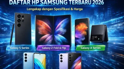 Daftar Harga HP Samsung Terbaru 2026: dari Rp1,5 Juta hingga Z Fold8 Ultra Rp44,4 Juta