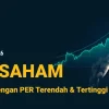 Daftar Saham PER Terendah & Tertinggi LQ45 28 Oktober 2026, PGAS dan AMMN Menguat
