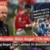 Erik Ten Hag Bongkar Borok Cristiano Ronaldo: Tak Mau Latihan Lari dan Kecewakan MU