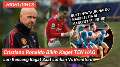 Erik Ten Hag Bongkar Borok Cristiano Ronaldo: Tak Mau Latihan Lari dan Kecewakan MU