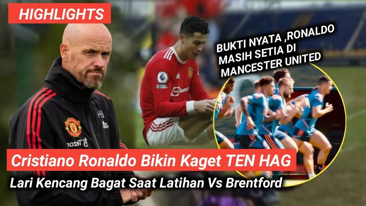 Erik Ten Hag Bongkar Borok Cristiano Ronaldo: Tak Mau Latihan Lari dan Kecewakan MU