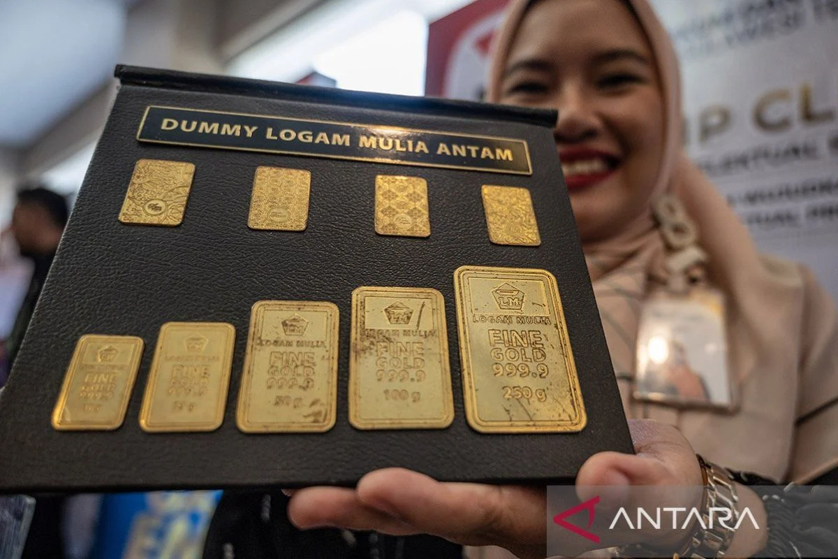 Harga Emas Antam 17 Oktober 2026 Naik Rp7.000, Termurah Rp1,33 Juta