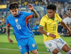 India vs Brazil: Selecao Menang 4-0, Samuel Lino Borong Dua Gol di Kolkata
