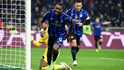 Inter Milan Hajar Parma 3-0, Selebrasi Kicau Mania Marcus Thuram Rebut Puncak Liga Italia