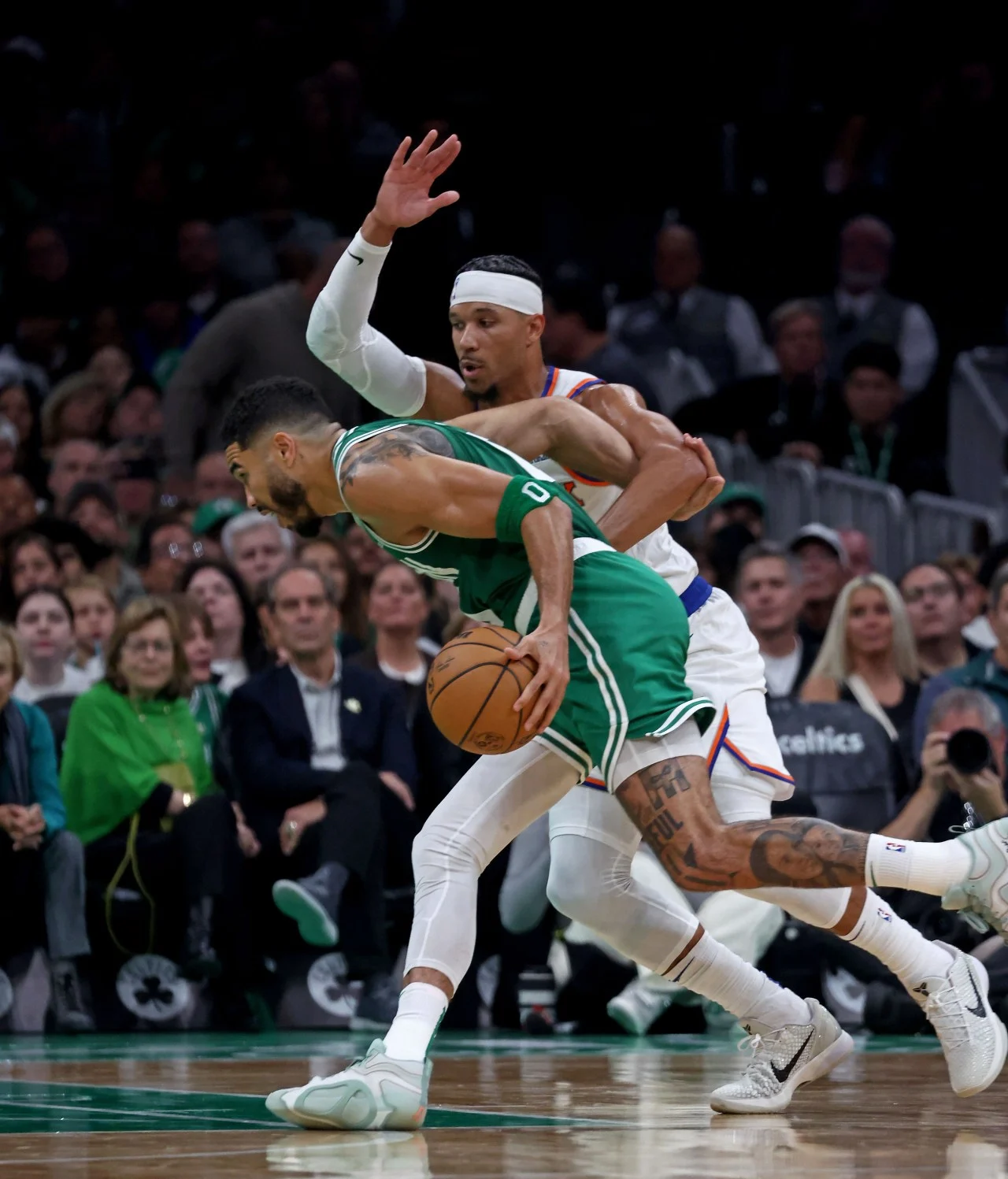 Jayson Tatum Bangkit, Celtics Kalahkan Juara Bertahan Knicks 107-103