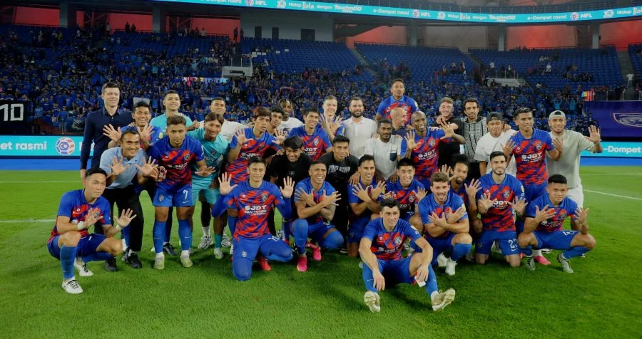 JDT Menang 3-0 atas Port FC, Malaysia Naik ke Posisi 9 Asia