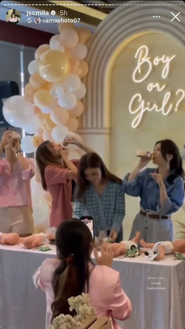 Jessica Mila Gelar Gender Reveal Kehamilan Kedua, Calon Anak Ternyata Perempuan