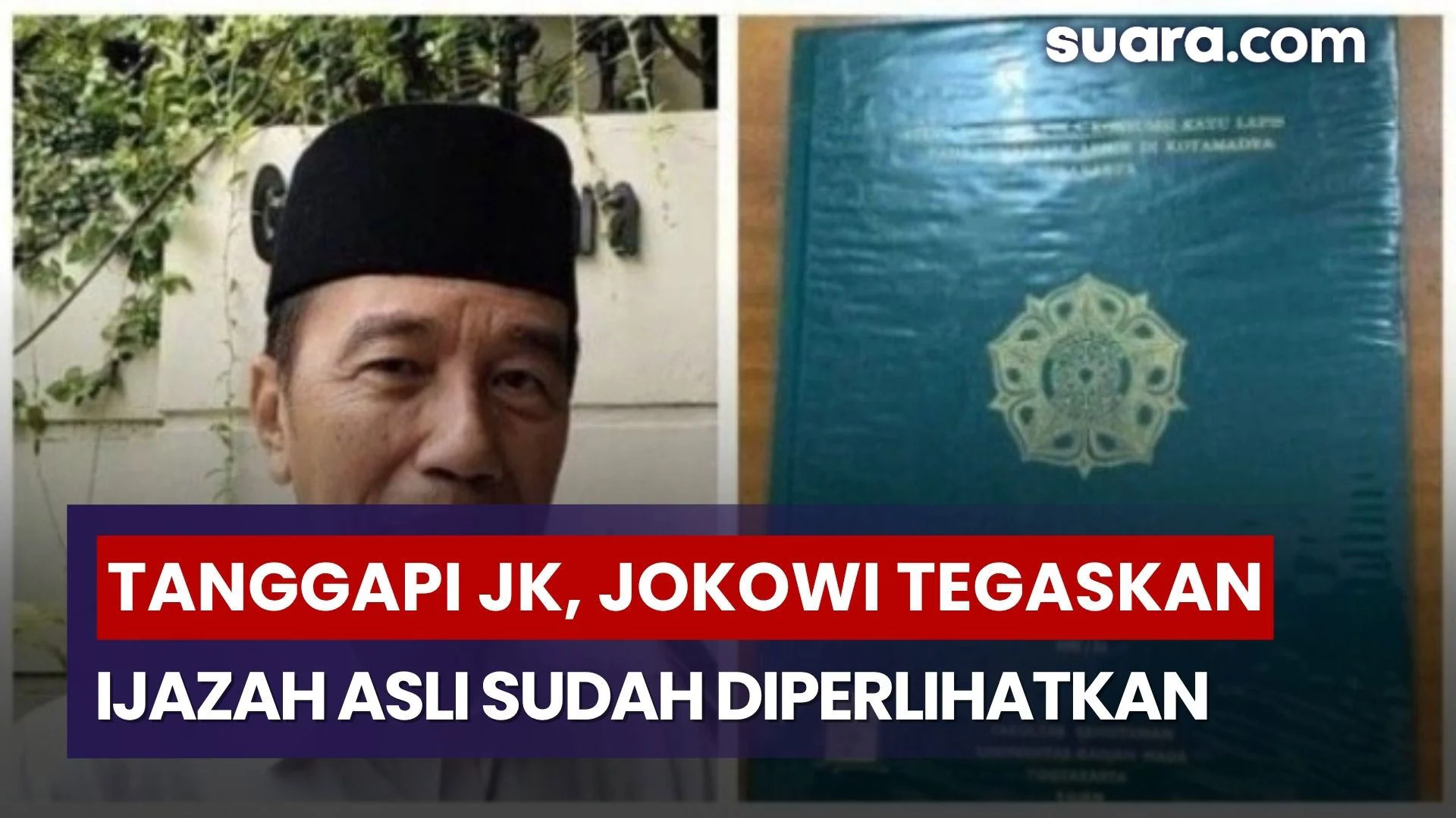 JK Tegaskan Bela Jokowi di Tengah Polemik Ijazah, Justru Pertanyakan Mengapa Tak Ditunjukkan