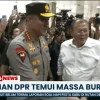 Kapolri Suyudi dan DPR Temui Massa Buruh, Umumkan UU Pelindungan Ketenagakerjaan Disahkan