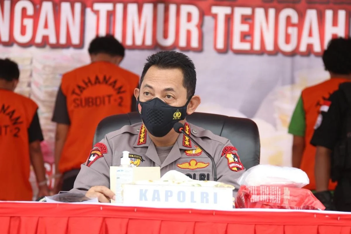 Kapolri Suyudi Perintahkan Seluruh Kapolda Petakan Kampung Narkoba dan Buru Bandar