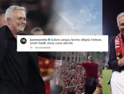 Kembali ke Olimpico, Jose Mourinho Kirim Pesan Menyentuh untuk Fans AS Roma