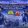 Klasemen Persib Bandung: Maung Bandung Melorot ke Posisi 8 usai Kalah dari Madura United