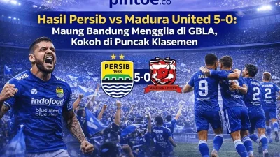 Klasemen Persib Bandung: Maung Bandung Melorot ke Posisi 8 usai Kalah dari Madura United