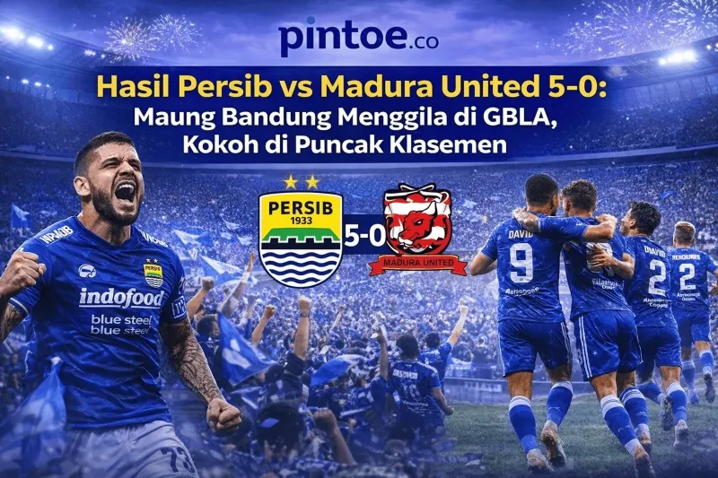 Klasemen Persib Bandung: Maung Bandung Melorot ke Posisi 8 usai Kalah dari Madura United
