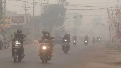 Kualitas Udara Jambi Hari Ini Berbahaya, Kota Jambi hingga Muaro Jambi Terdampak Kabut Asap