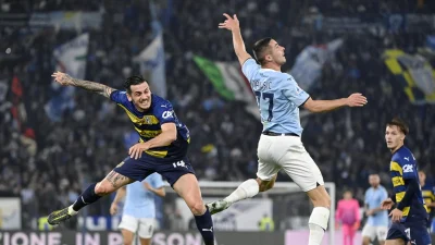 Lazio Kalahkan Parma 2-1, Puncaki Klasemen Serie A dengan 22 Poin
