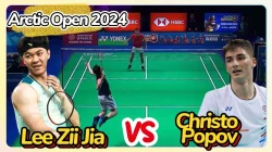 Lee Zii Jia Tumbangkan Unggulan Kedua Popov, Melaju ke Semifinal Arctic Open 2026