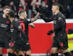 Leverkusen Pesta Empat Gol di Markas Lech Poznan, Schick Borong Dua Penalti