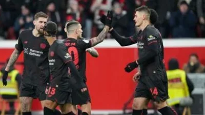 Leverkusen Pesta Empat Gol di Markas Lech Poznan, Schick Borong Dua Penalti