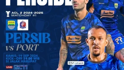 Link Live Streaming RCTI Port FC vs Persib Malam Ini, Kick-off 19.00 WIB