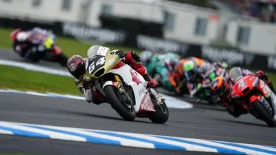Mario Aji Start P12 di Moto2 Australia, Balapan Batal karena Cuaca Ekstrem