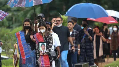 Marsha Aruan Kenang Sosok Ibunda di Hari Pemakaman: Baik, Tulus, dan Sering Diprotes